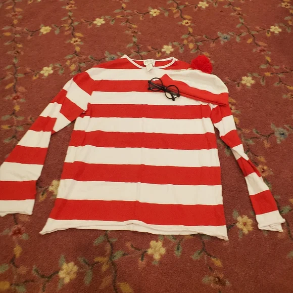 Where's Waldo Adult Costume - Picture 2 of 3